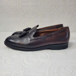 ALDEN New England 563 Shell Size 13 C/E Shell Cordovan Tassel Loafer